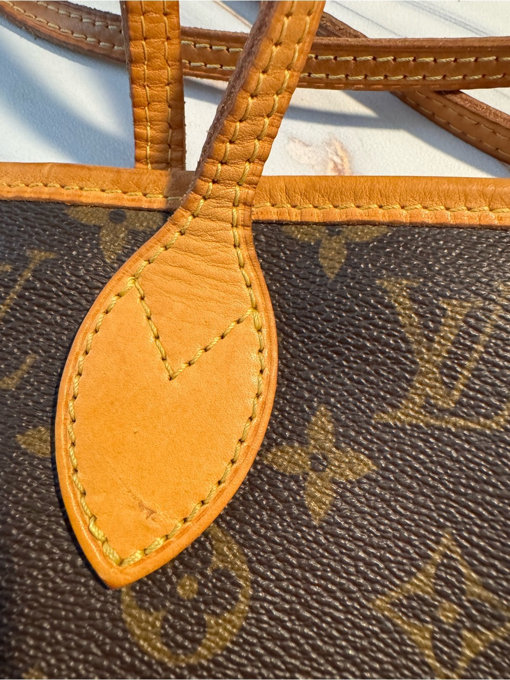 Authentic Louis Vuitton Monogram Canvas Neverfull MM - Picture 13 of 16